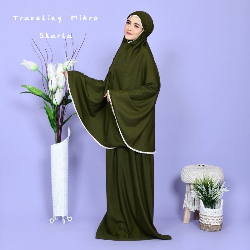 Mukena Traveling Katun Mikro Dewasa