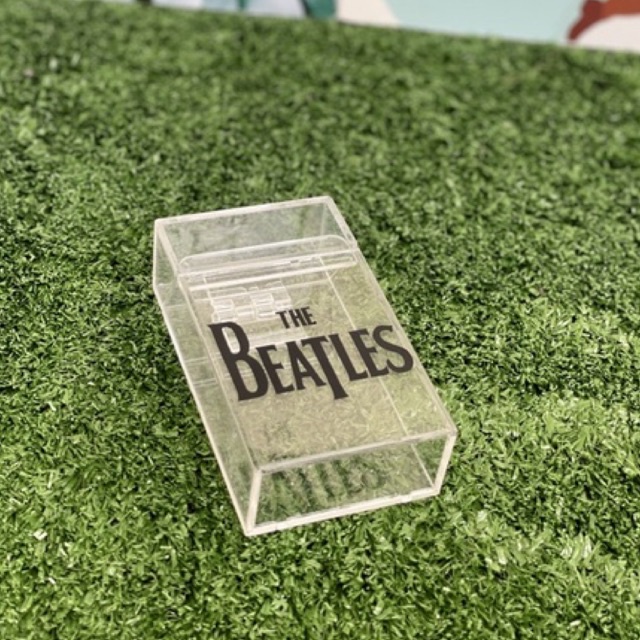 Kotak Bungkus Rokok Elegan akrilik Cigarette Case kotak rokok akrilik transparant band rock series/h