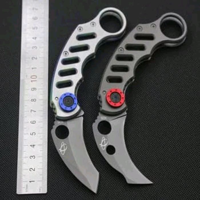 (Murah) Kerambit Lipat Pisau Mantis Lipat