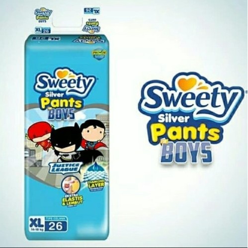 SWEETY Popok Silver Pants Boys / Girls