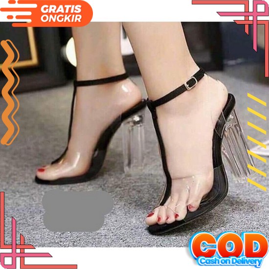 Emye Bm05 I Sepatu Pesta Kondangan Brukat Wanita Heels 5Cm Sandal Heels Wanita Import Sendal Kondang