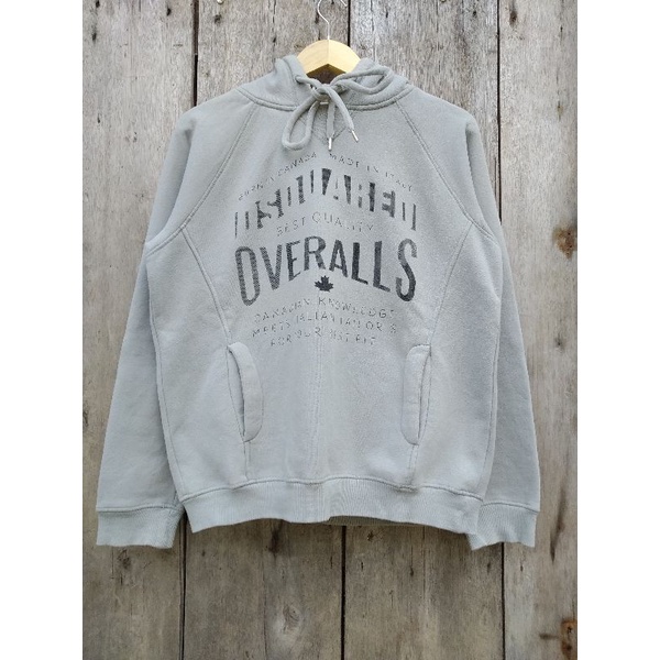 hoodie dsquared2 made in italy size M second original
