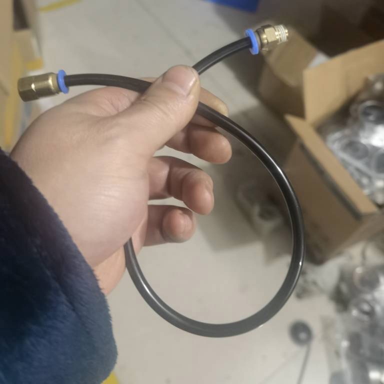 Sambungan Selang Kompresor Hitam Selang Pipa Kompresor Dari Valve Ke Otomatis