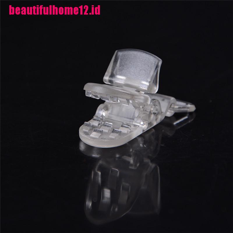 【beautifulhome12.id】1Pcs New Fashion Baby Clear Baby Soother Pacifier Clip Holder Infant