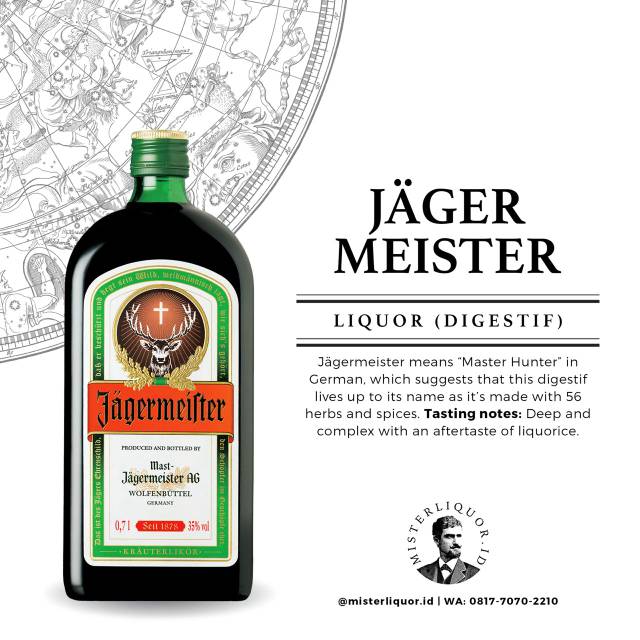 

JÄGERMEISTER Liquor (Digestif)