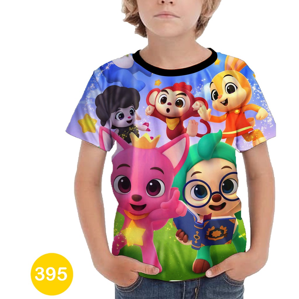 Baju Pinkfong Baby Shark Baju Series Anak #395