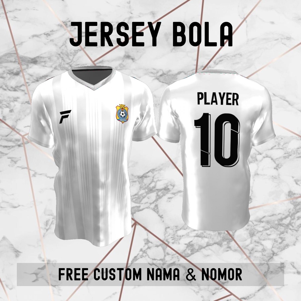 Jersey Kongo Timnas Negara Bola Baju Kaos Custom Nama dan Nomor Punggung - 214