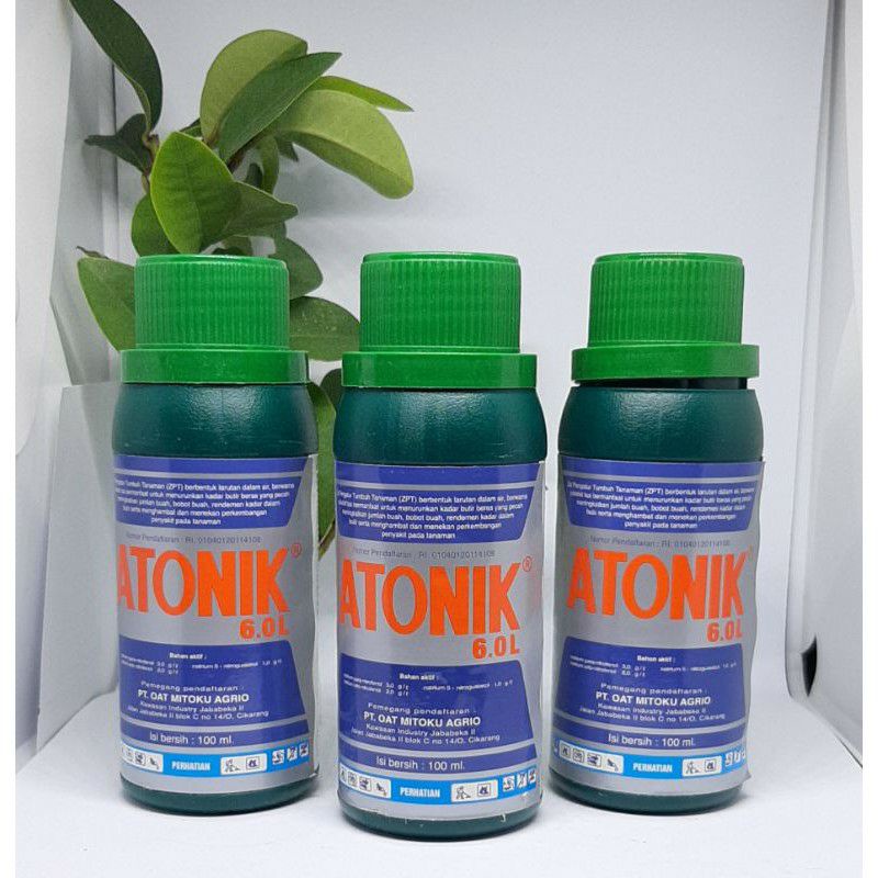 Pupuk Hormon Zat Pengatur Tumbuh Atonik 6.5L .100ML