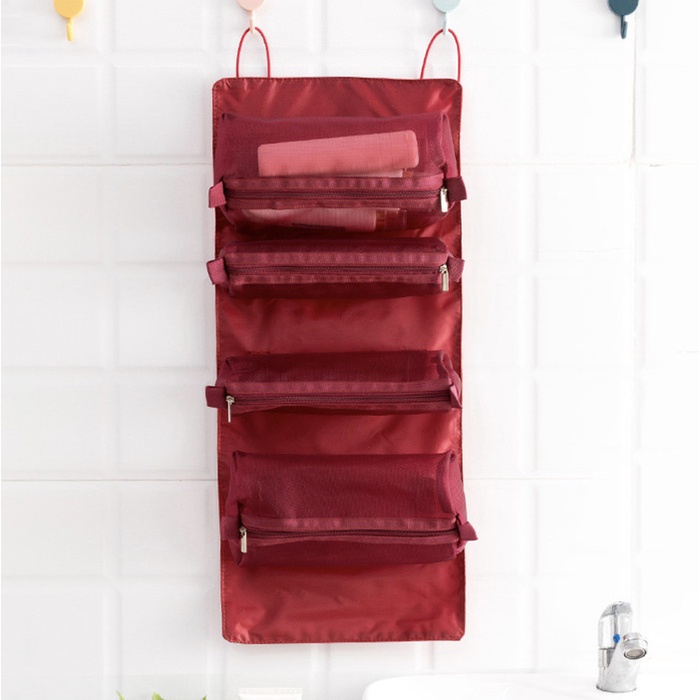 

Tas Travel Gantung Peralatan Mandi / Toilet Organizer Travel Bag