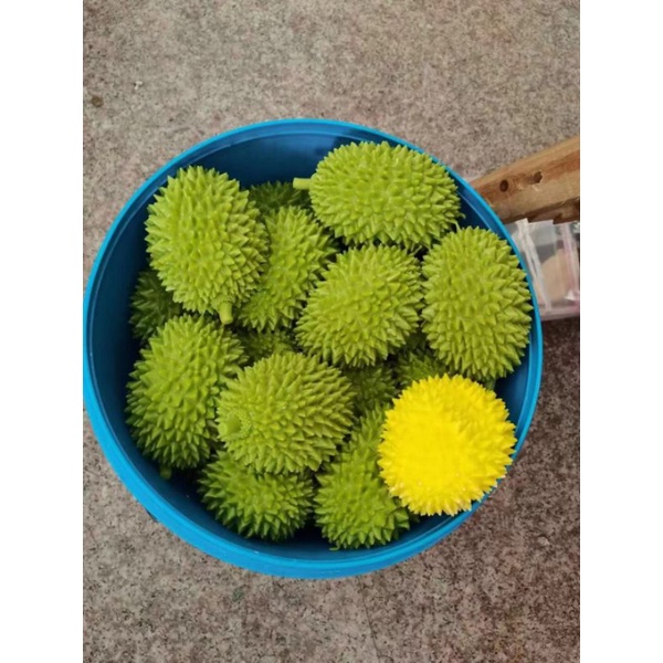 Laristerus79 Mainan SQUISHY DURIAN buah duren karet anti stres buah palsu masak masakan