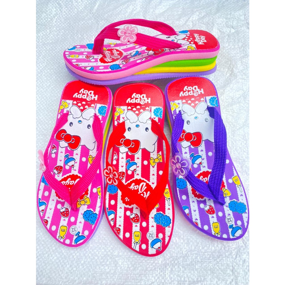 SANDAL ANAK PEREMPUAN HELLO KITTY HAPPY DAY