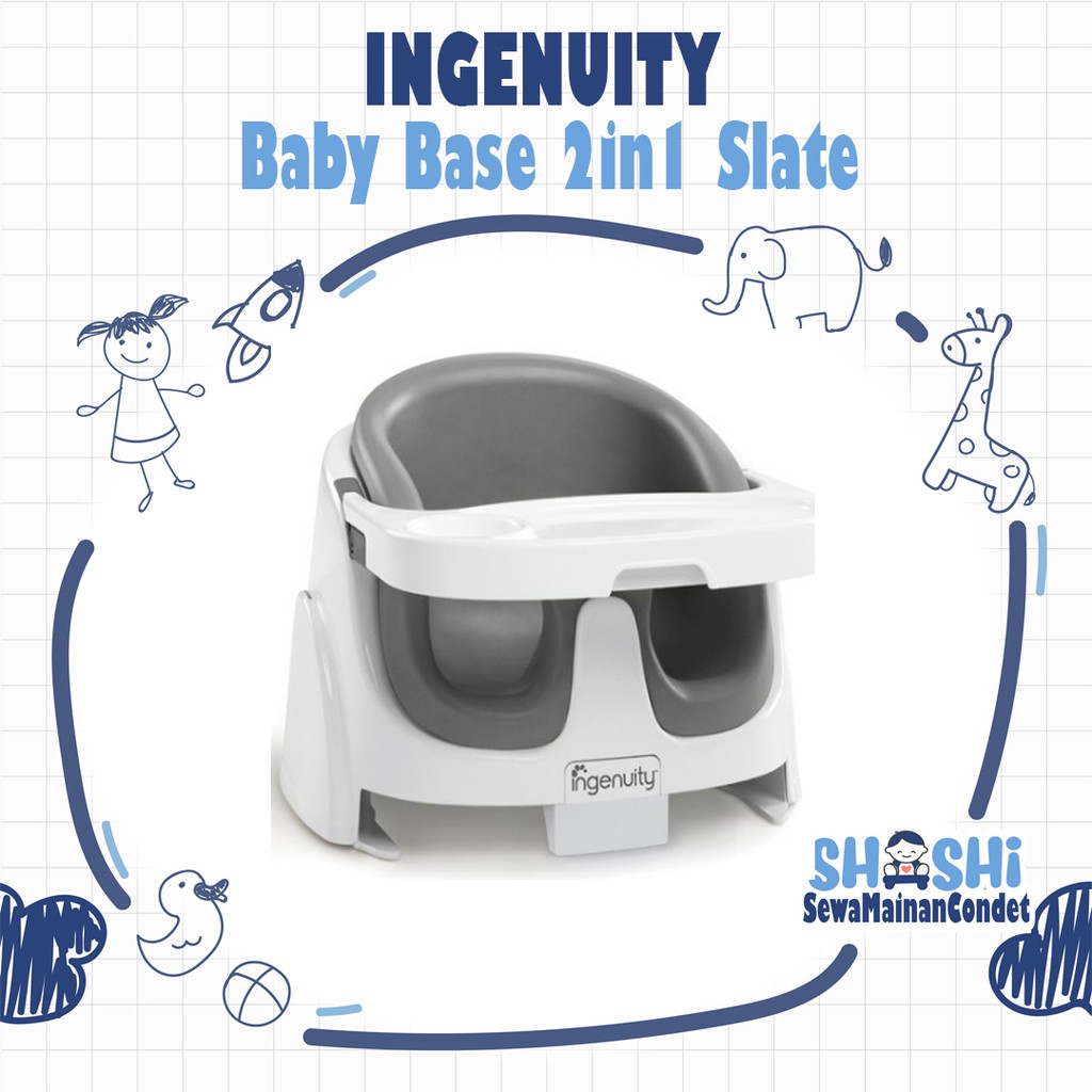 Sewa Ingenuity Baby Base 2in1 Slate