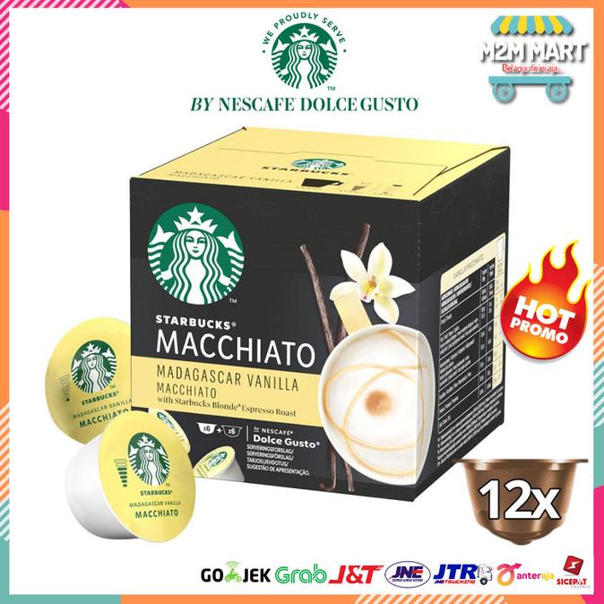 

Kopi Kapsul Nescafe Dolce Gusto Starbucks Madagascar Vanilla Macchiat