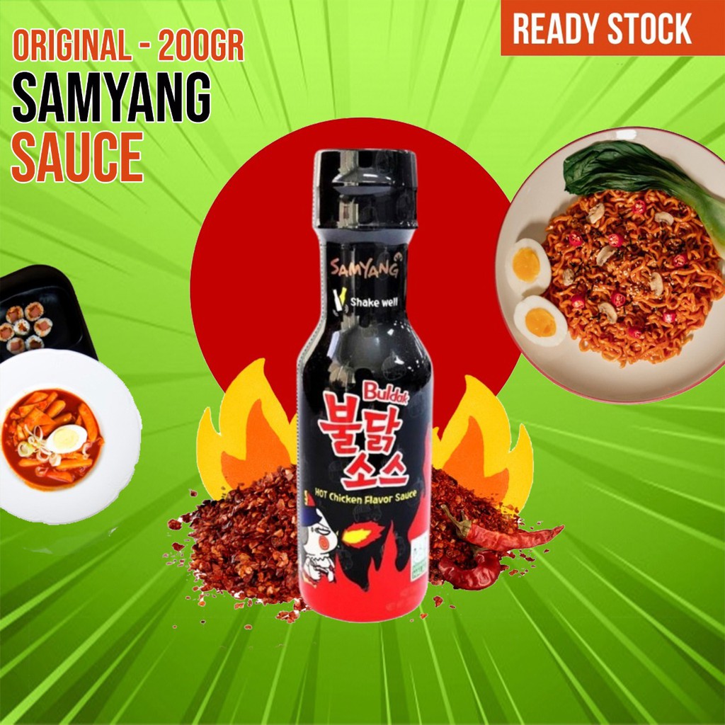 Saos Sauce Samyang Saus Samyang Logo Halal Hitam Original