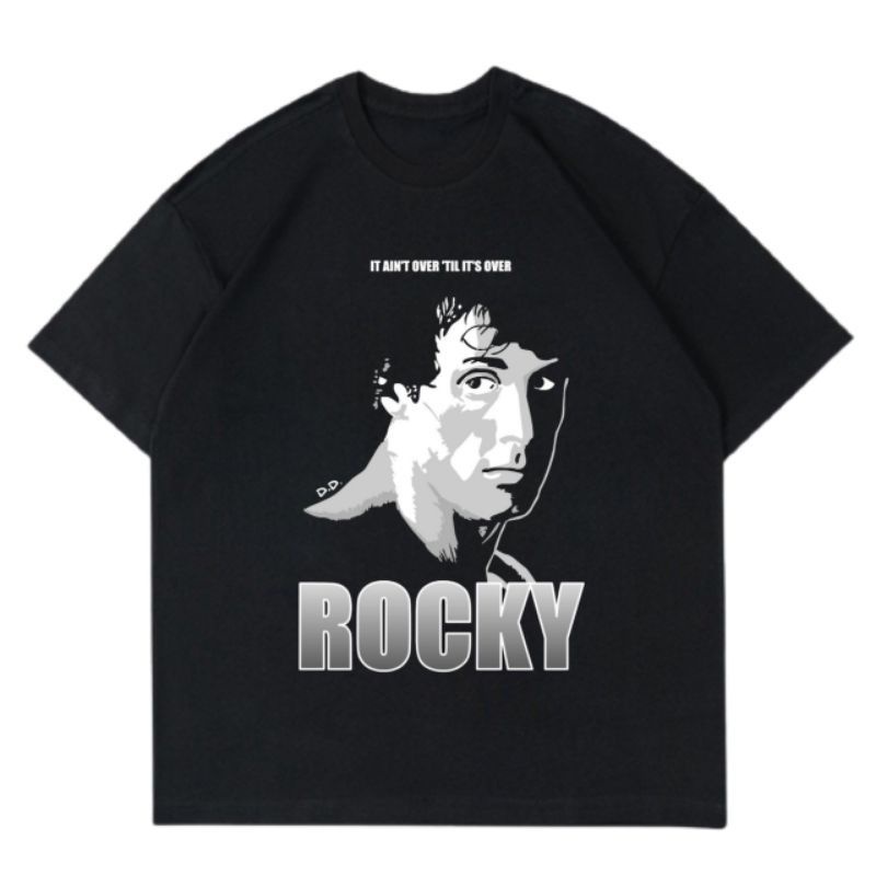 T-shirt | Oversize | kaos ROCKY BALBOA BOXING baju tshirt bootleg vintage pria wanita dewasa remaja 