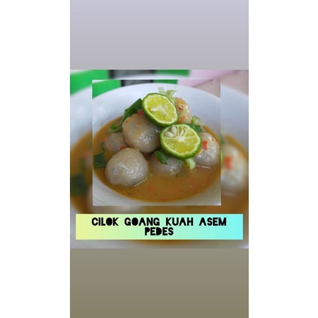 

Cilok Goang isi keju