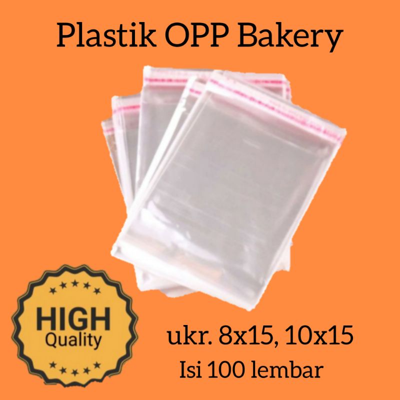 

Plastik Opp Bakery Kosmetik isi 100 lembar