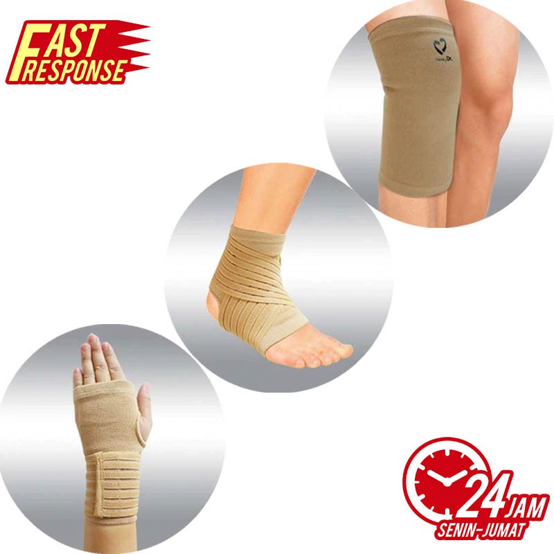 PELINDUNG LUTUT, ANKLE DAN PALM FAMILY DR SUPPORT BASIC