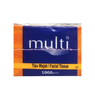 Multi Tisu Wajah Facial Tissue 1000gr Tisu Muka Tissu Lembut Muka Kosmetik Tisue Multti Mullti