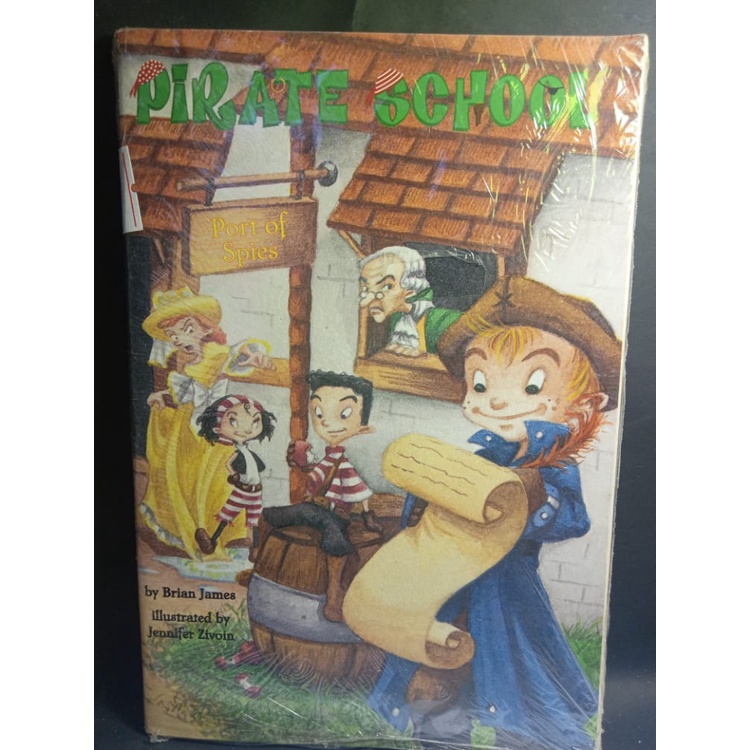 PIRATE SCHOOL JAMES/ZIVOIN PORT OF SPIES NOVEL FANTASI NOVEL CERITA ANAK IMPORT BACAAN ANAK