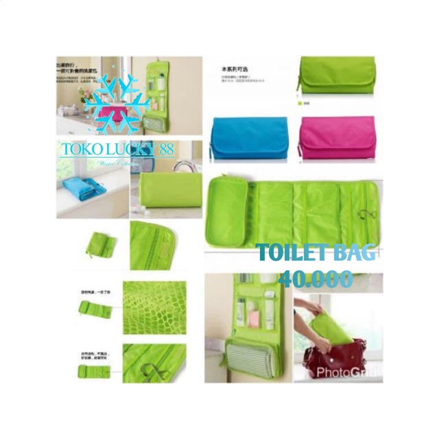 IMPORT Tas Organizer Pouch Toilet Toiletries