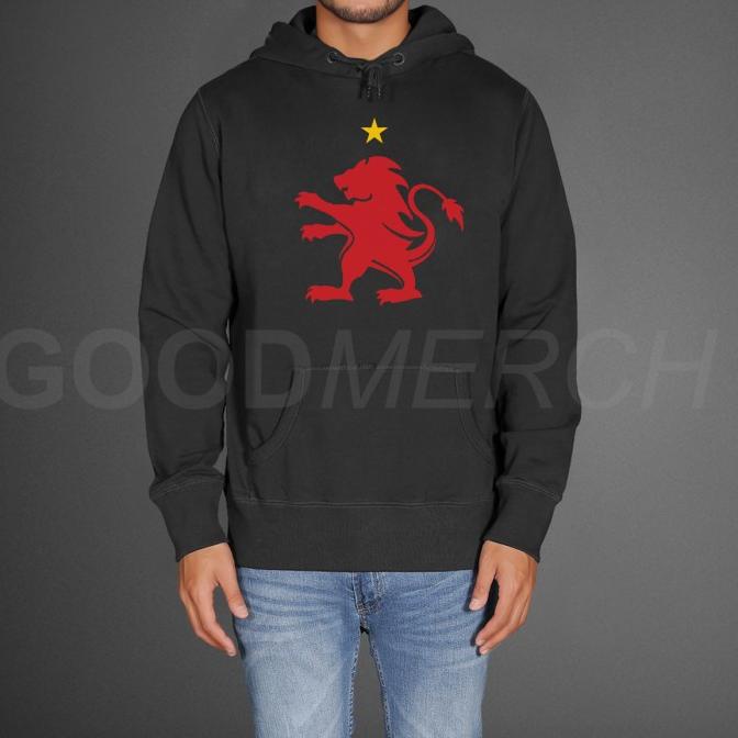 jaket hoodie sweater spanyol hitam