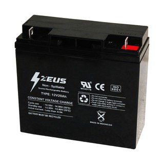 Jual Aki Kering Untuk UPS 12v 20ah / 12 v 20 ah VRLA Zeus Baterai