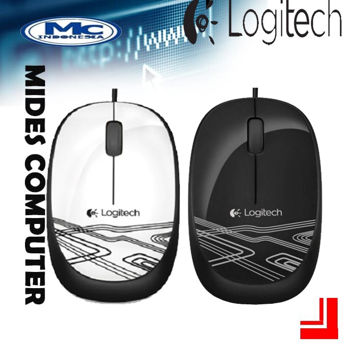 Mouse Logitech Wired Optical M105 USB High Quality