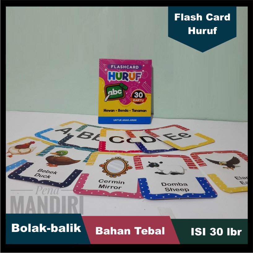 FLASH CARD HURUF ABJAD