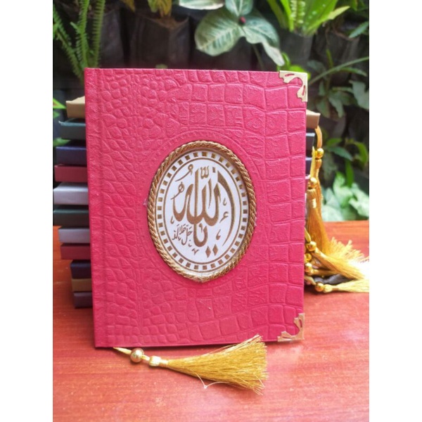 Buku yasin & tahlil sampul hard cover full aksesoris