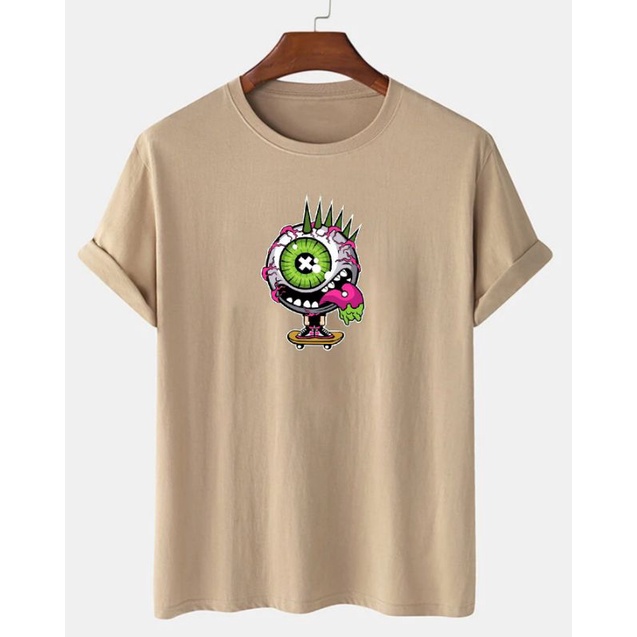 Kaos Pria Baju Termurah Eye Erigo Oblong Distro Atasan Dewasa Lengan Pendek Tshirt Cod