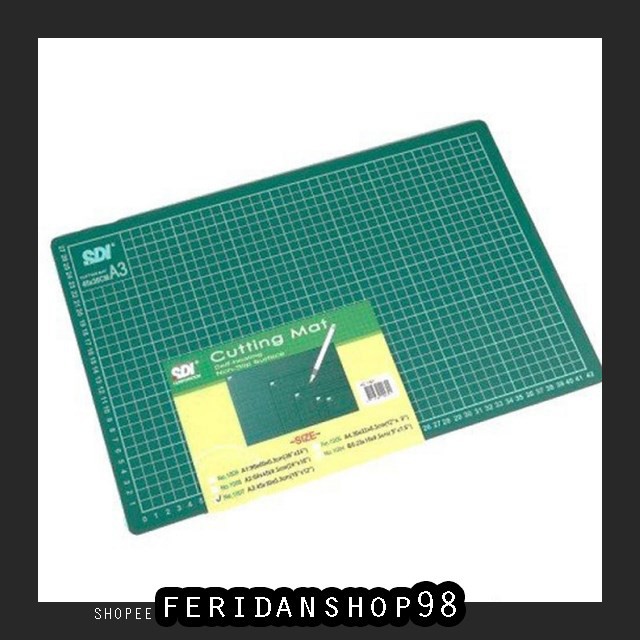 

FS300 CUTTING MAT SDI CUTTING MAT ATK A3 ALAS POTONG 45CM X 30CM BY FERIDANSHOP98