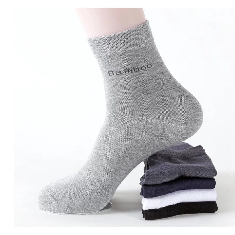 Kaos Kaki Kerja Formal Pria High Quality Super Bambu Bamboo Sock SCH034