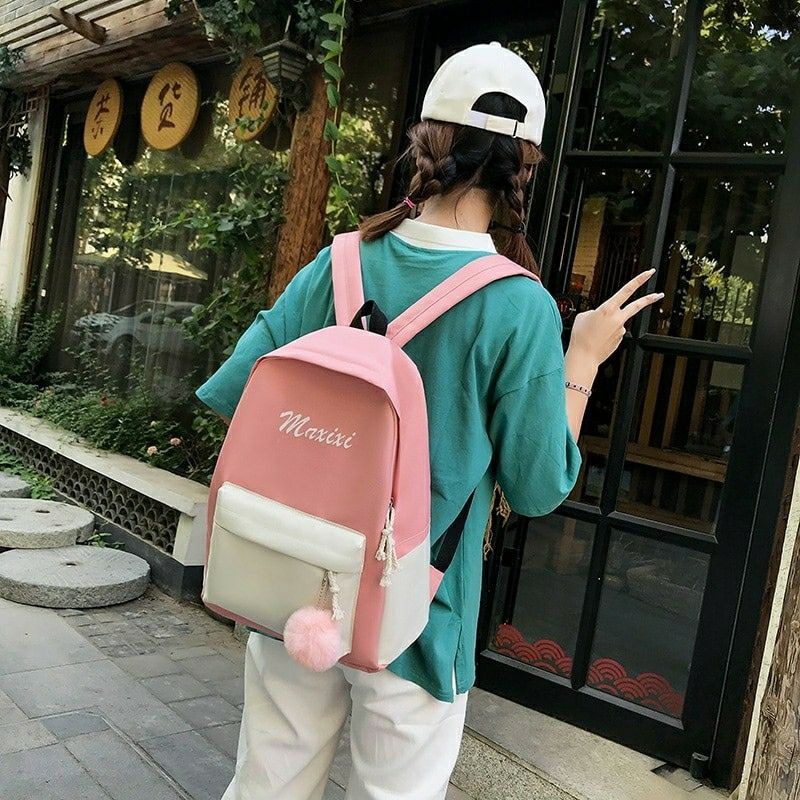 Arifirn Maxixi - 1Set Tas Ransel Backpack Wanita Murah