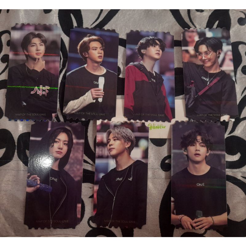 HOLO TICKET MOTS ONE BTS OFFICIAL
