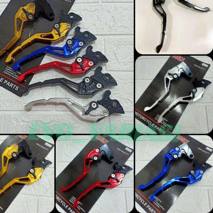 Baru handle rem jari stelan jarum cnc motor mio-vario-nmax-aerox-vixion dan variasi motor lainnya ,