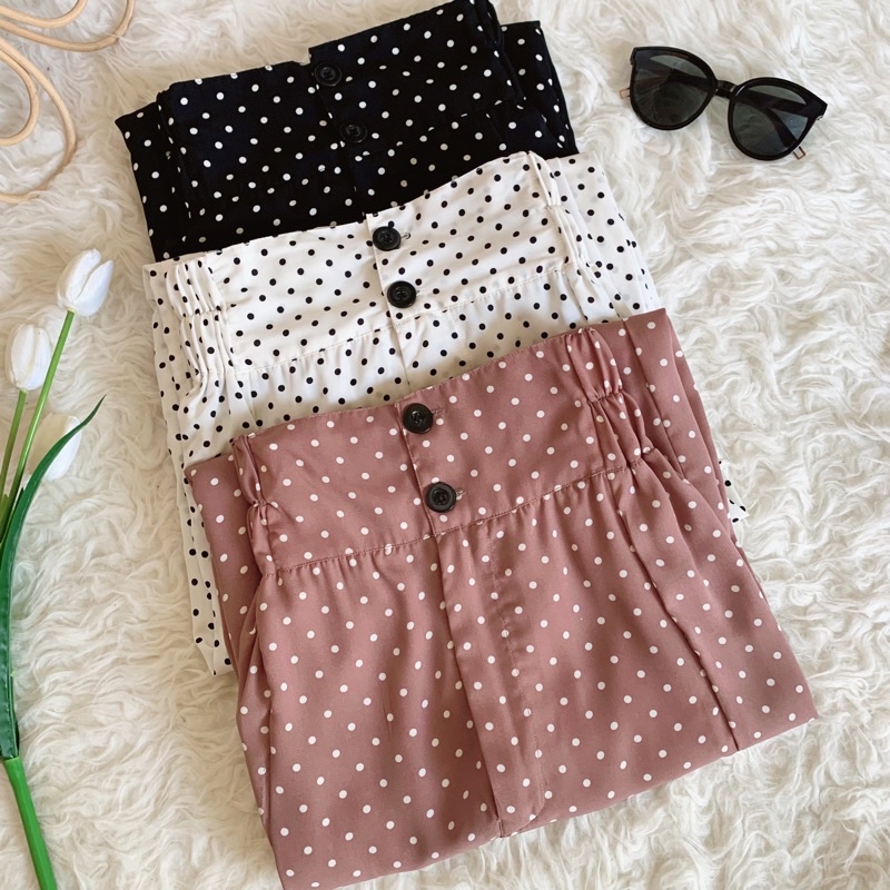 SHERA POLKA SKIRT / SKIRT HIGHWEIST / SKIRT UMBRELLA