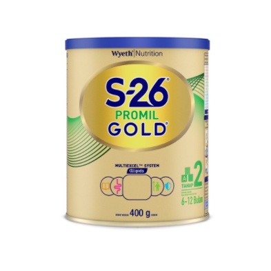 S-26 Promil Gold 6-12 Bulan Vanila 400GR