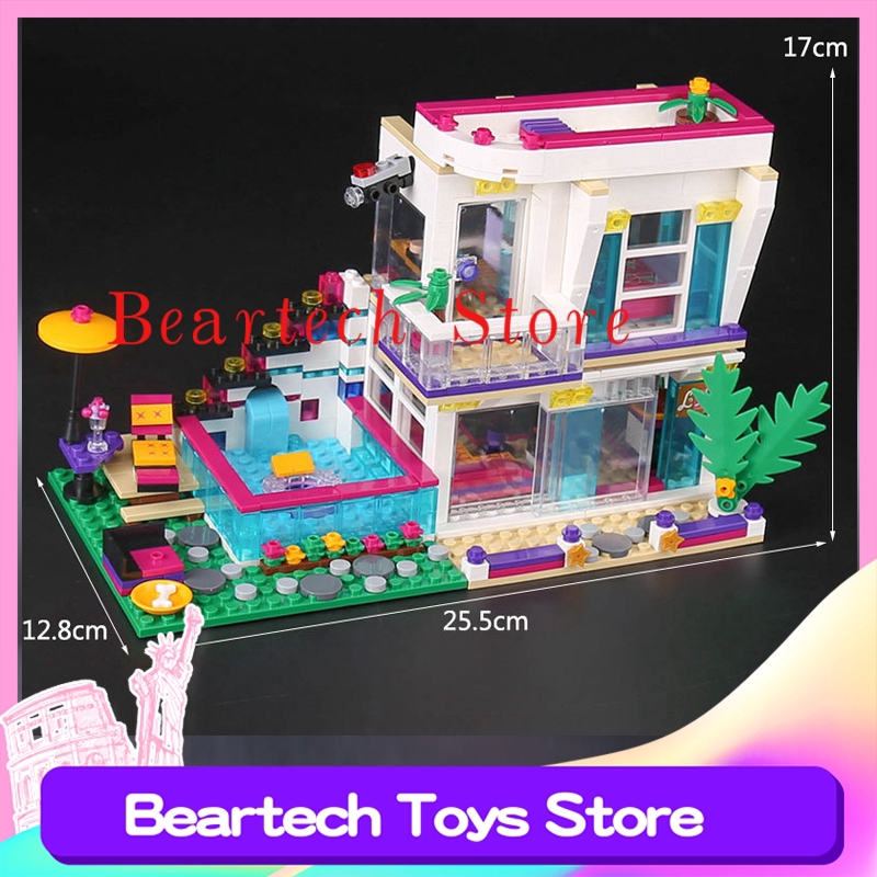 01046 Livi s Pop Star Rumah Kompatibel Lego  41135 