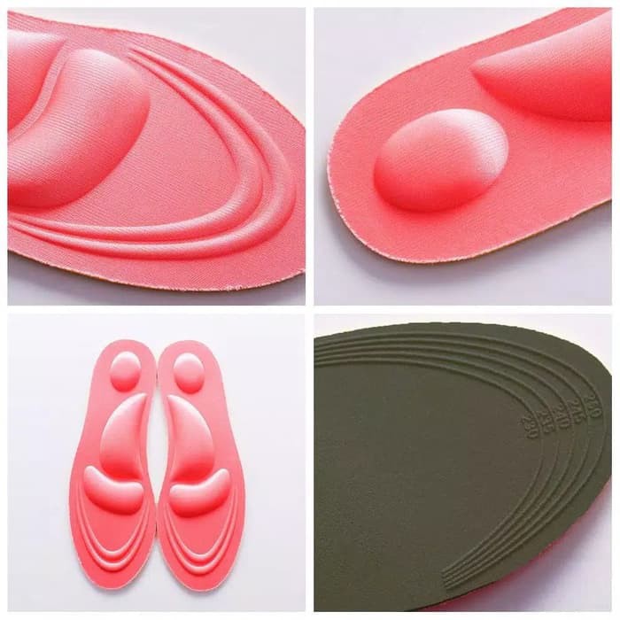 Shoes Insole Memory Foam Cushion Pad Spons Sepatu untuk Pereda Nyeri