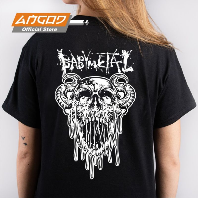 KAOS BABYMETAL JAPANESE METAL HEADBANGER - JAPANESE T-SHIRT - ANGOD OFFICIAL STORE