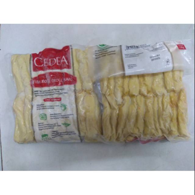 

Via Gojek Same Day,Instan Cedea Fish Roll Olahan Ikan 1 kg isi 40 pcs