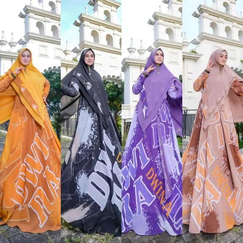 New alesya series syari - ori brand DWINA