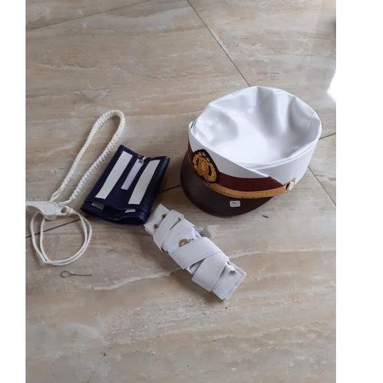 Terbaik.. ATRIBUT POLISI ANAK TERLENGKAP TERMURAH TOPI,MANSET,SABUK KOPEL,TALIKUR,PELUIT