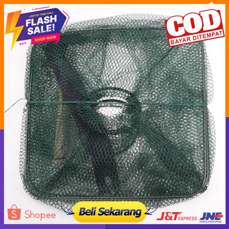 SANGEMAMA Jaring Pancing Ikan Udang Fishing Net 48x24x24cm - SCZ6194