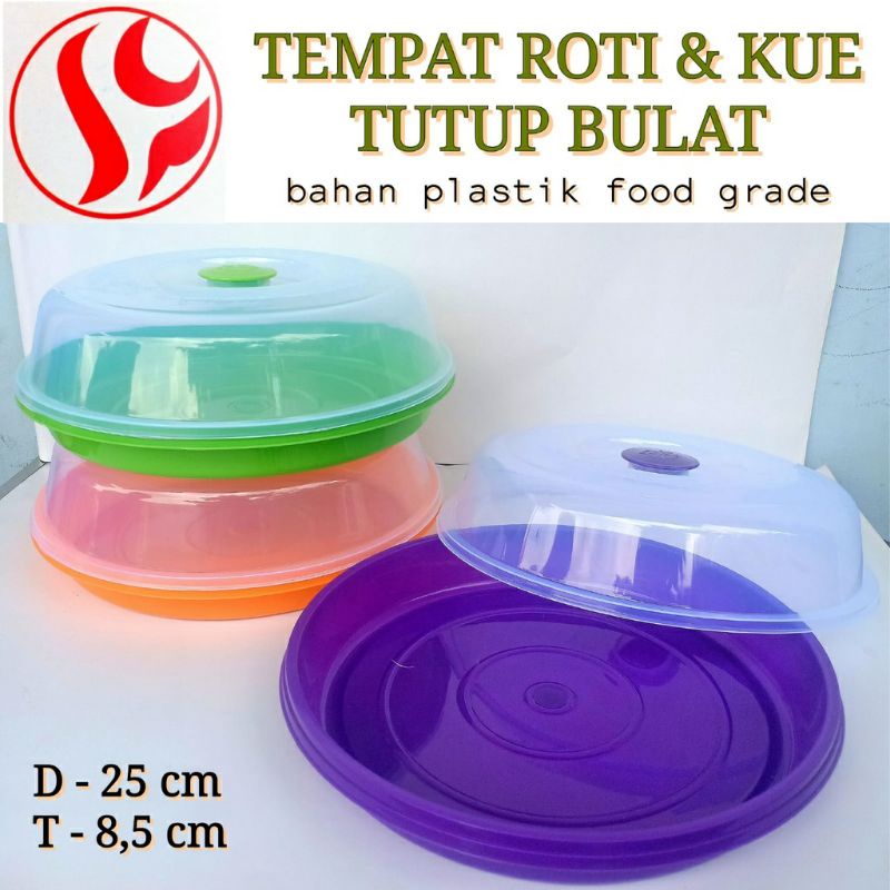 TEMPAT KUE BULAT VANESA ROTI/ BOLU/ GORENGAN/ CAMILAN