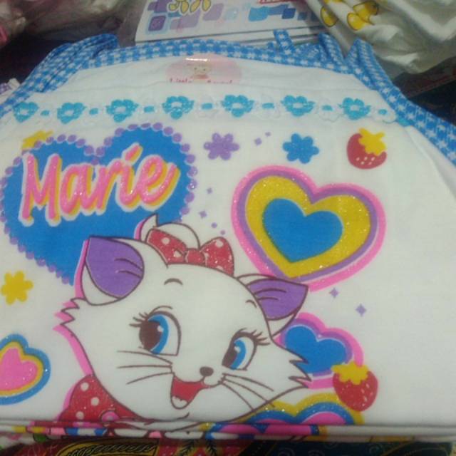 Kaos dalam singlet baby bayi gambar halus murah little angel