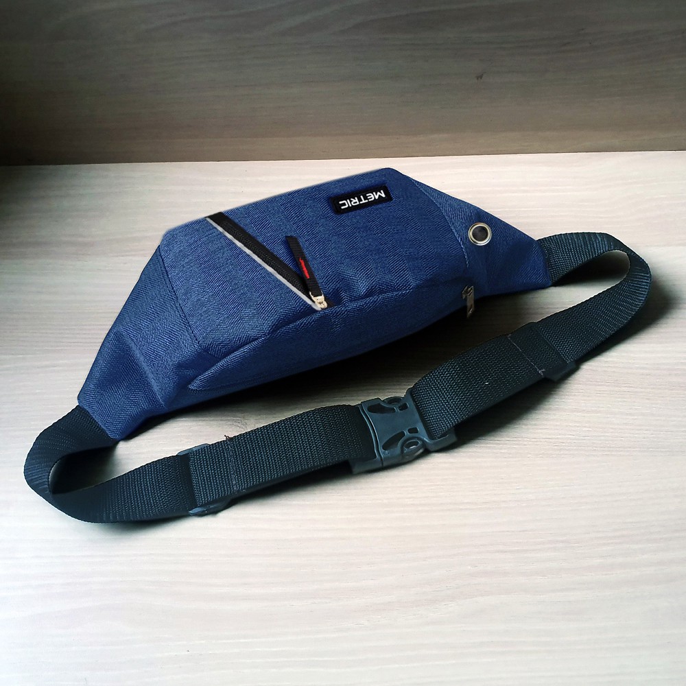 SHOPEE 7.7 BOMBASTIS SALE!! Tas Pria Waistbag Pria 88C039 Tas Pinggang Slingbag Pria 8 Inchi Bahan Nilon Original