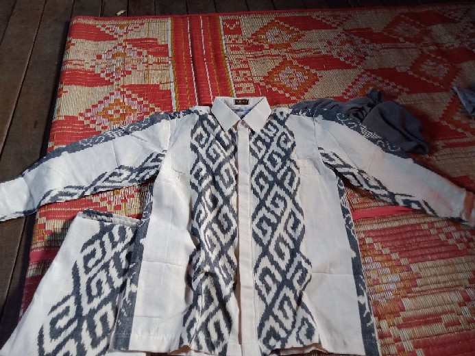 Set Couple Tenun Original/kemeja Tenun/kemeja Terbaru/kemeja Batik/kemeja Tenun Original