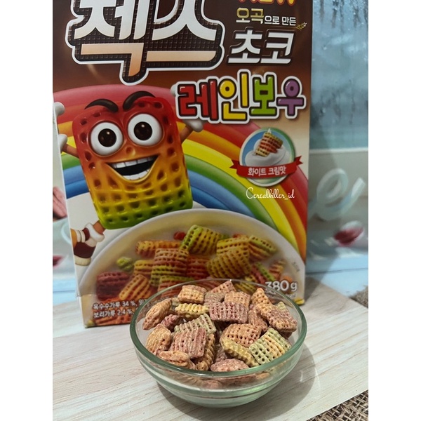 

Kellogg's Chex rainbow cereal share in 30gr / Chex rainbow cereal korea repack / Cereal import / Cereal import repack